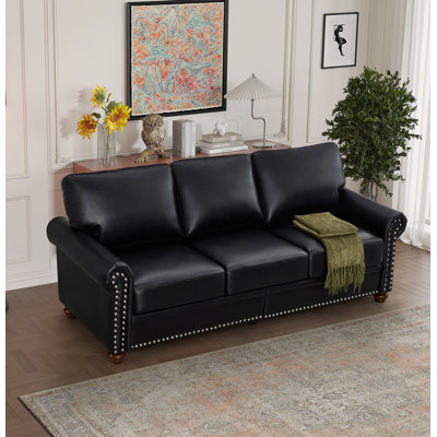 Ullin 82.68'' Round Arms Sofa -  Alcott HillÂ®, 2A27523E2C3348699B2F41FFA87C3FE2