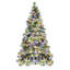 Arbre de Noël pré-éclairé enneigé-2084574650