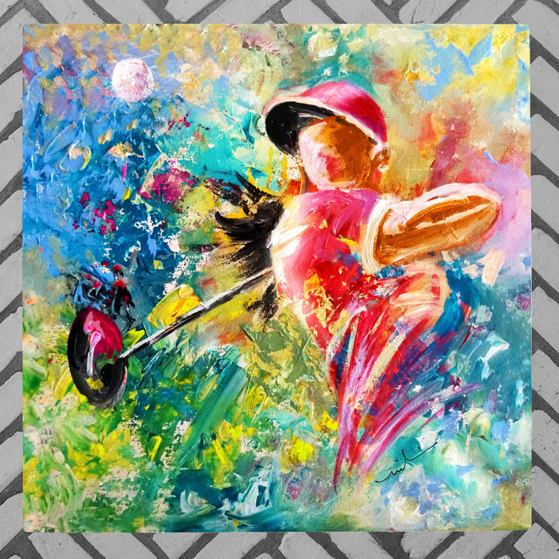 MIKI DE GOODABOOM Traditional People Wall Decor on Ceramic