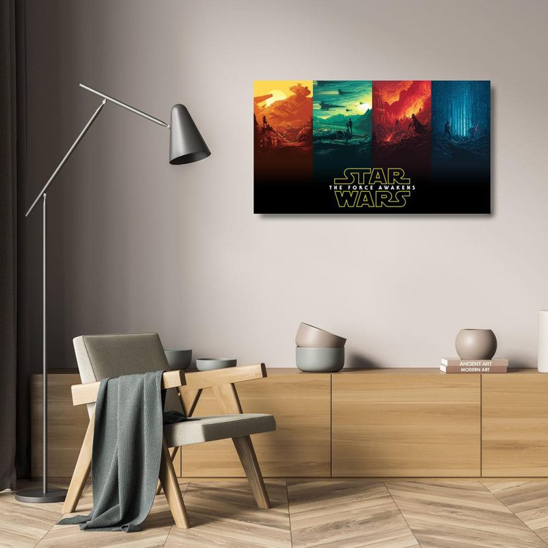 Star Wars The Force Awakens, H 14 po x l 24 po