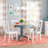 Josanna 4 - Person Pedestal Dining Set-124185510-89706798