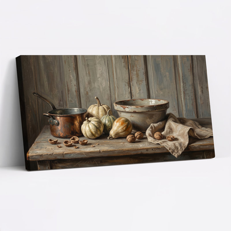 Nature morte sur toile, ensemble de 1, L 40 po x H 20 po, Toile tendue