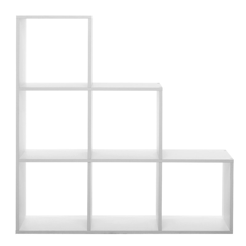 Husson 105cm H x 105cm W Etagere Bookcase