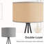 Lampe trépied 49,5 po Hughlon-1371513051
