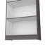 Bibliothèque élégante à 5 tablettes gris et blanc mat - Rangez vos essentiels dans l'espace de rangement optimisé-120653745-120653748