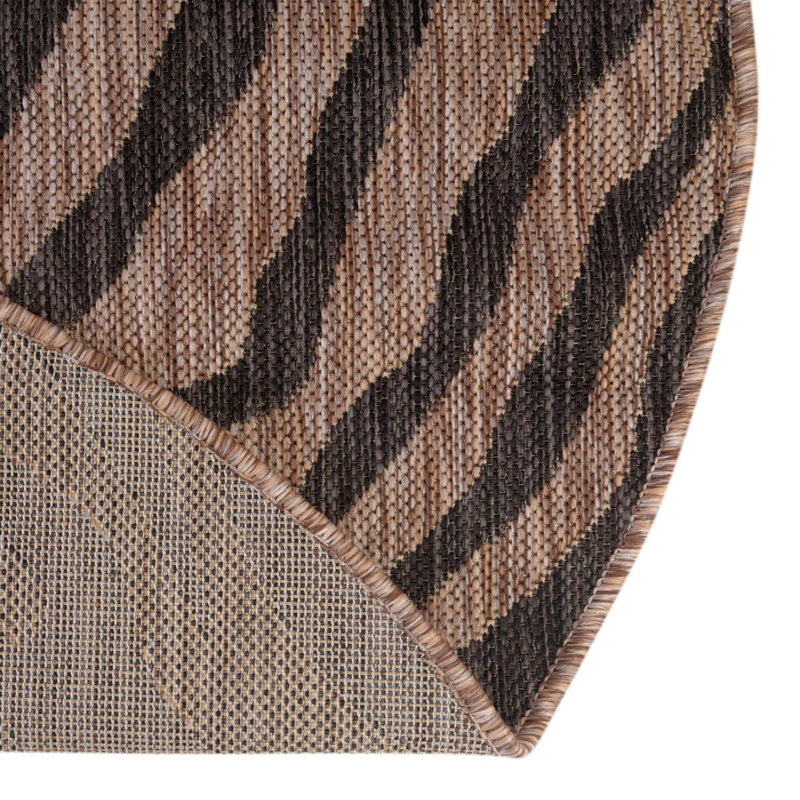 Tapis safari Natural_Unique Loom, Rond 10 pi