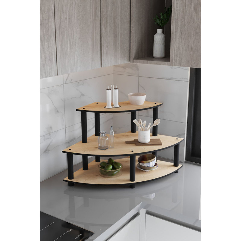 Tablette de cuisine, Chêne