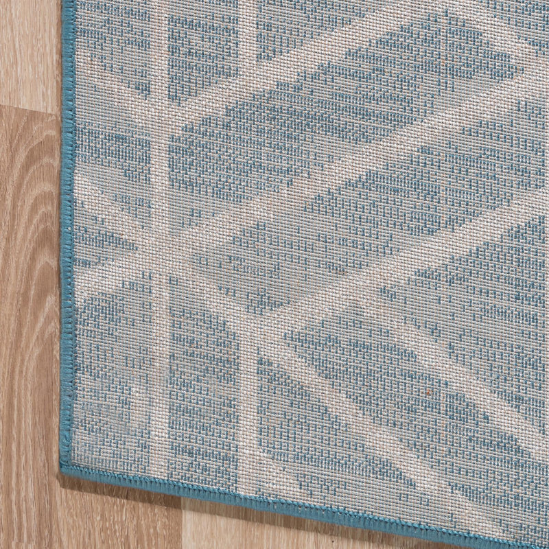 Eshin Abstract Indoor Rug, Octagon 5'3"