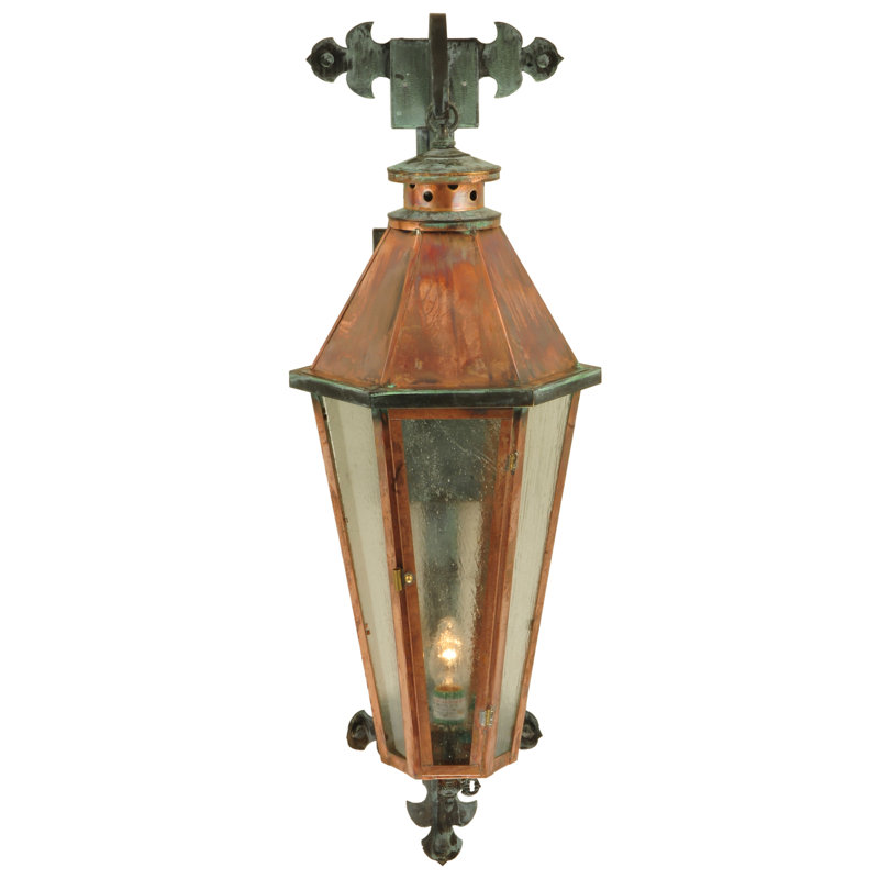 Lanterne murale d'extérieur 1 lumière Millesime, H 42 po x l 14 po x P 15 po