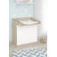 80cm Wide 4-Drawer Baby Changing Table with Folding Changing Top-470840966