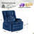 Brisen 37.8"W Liftable Recliner, Dual Motors, Dual Remote Control, Extended Footrest, Lumbar Cushion-289555190