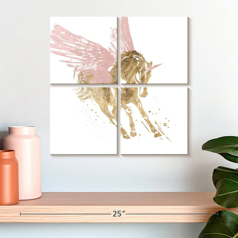 Ashelle Spirit Unicorn, 18" H x 18" W