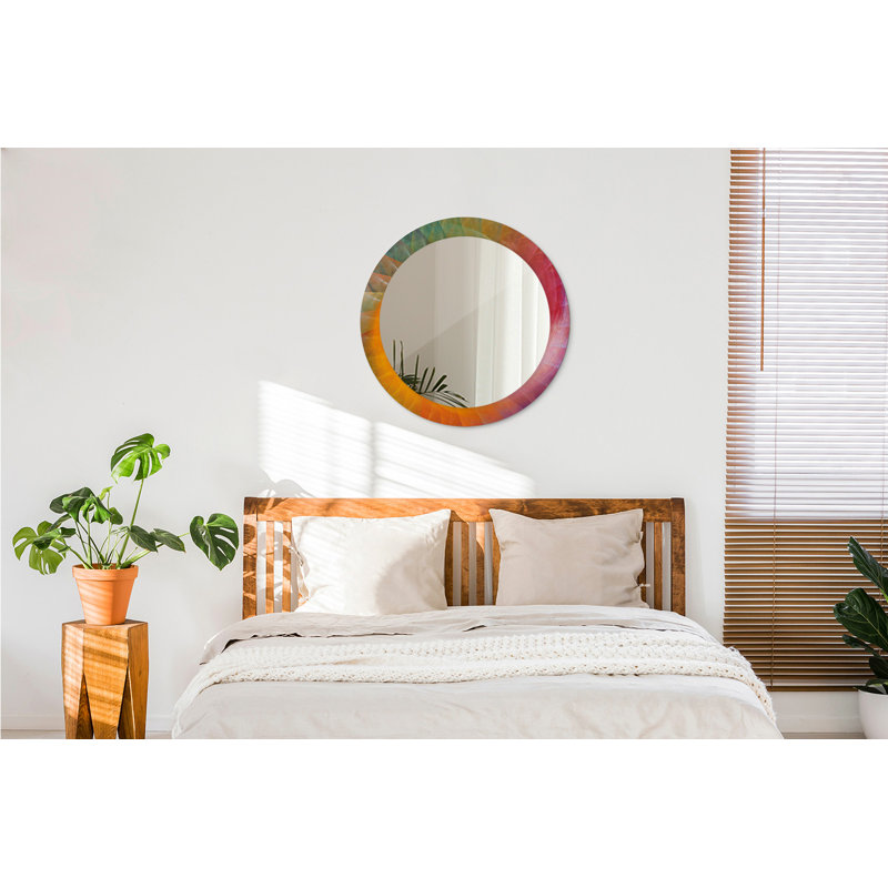 Huldar Glass Flat Wall Mirror
