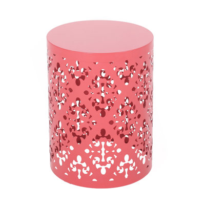 Outdoor Metal End Table -Large