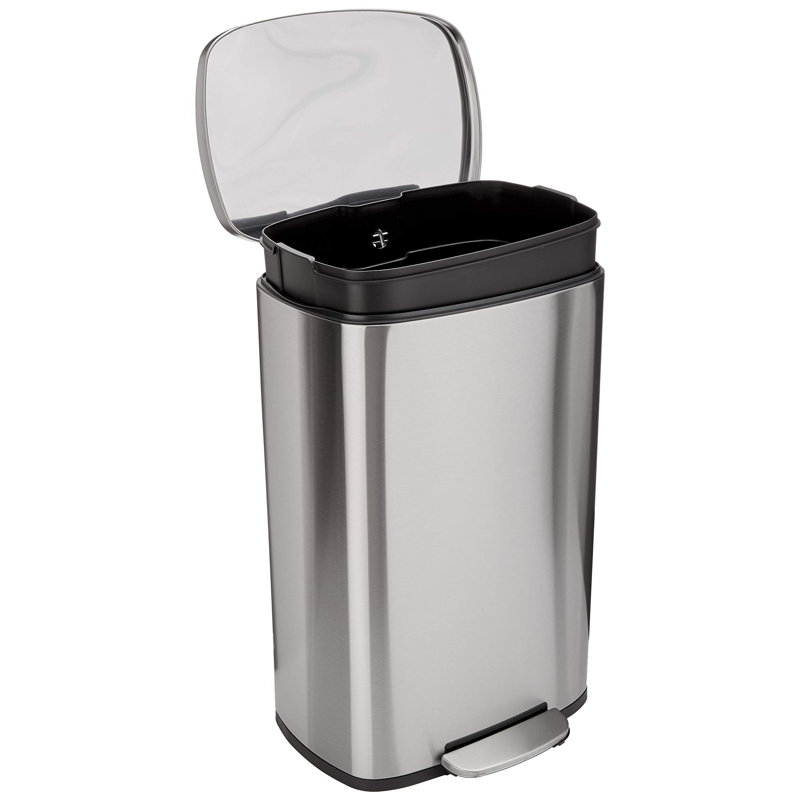 Poubelle rectangulaire résistante aux taches Basics