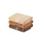 Ensemble de serviettes luxueuses en coton, crème, caramel et brun | 100% coton, 17,7 x 35,4 pouces, 450 g / m² | Lavable à la machine à 104 ° F | Doux, absorbant et durable pour le spa, la salle de bain et l'utilisation quotidienne-537107276