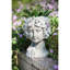 Pot à fleurs en ciment pour véranda, 7,9 x 8,9 x 11,6 po, gris, avec jardinière florale d'extérieur, 8,9 x 7,9 x 11,6 po-1682088467