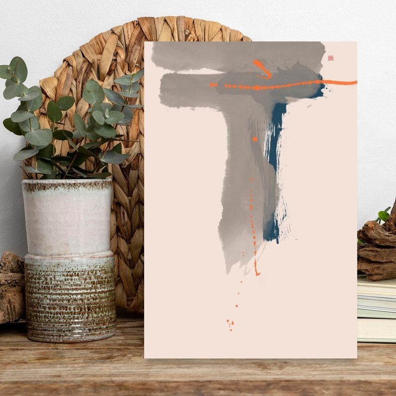 Contemporary Art Abstract Contemporary Modern Wall Art - Print, 45.72 cm H x 30.48 cm W