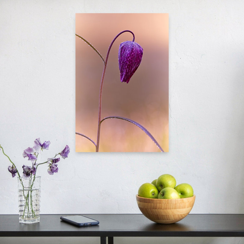 Stuart Williams - Print, 60.96cm H x 40.64cm W, Purple