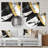 Glam Abstract Wall Decor on Metal-778702411