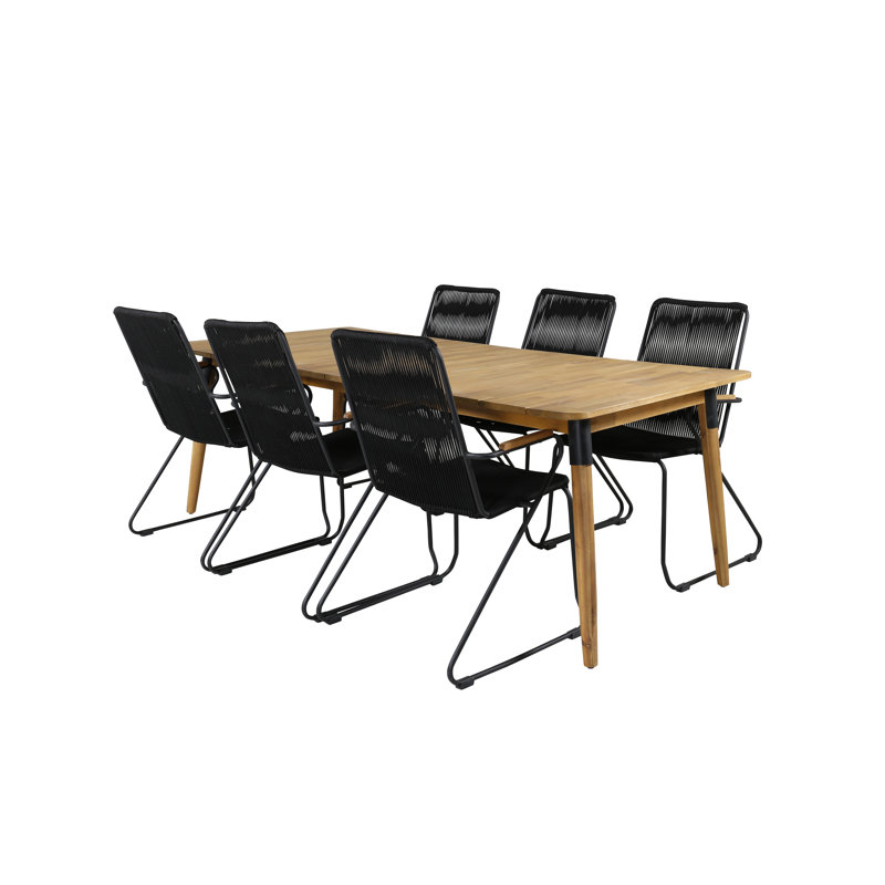 Bloxberg Solid Wood Dining Set