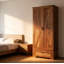 Armoire de cuisine, armoire avec tablettes réglables