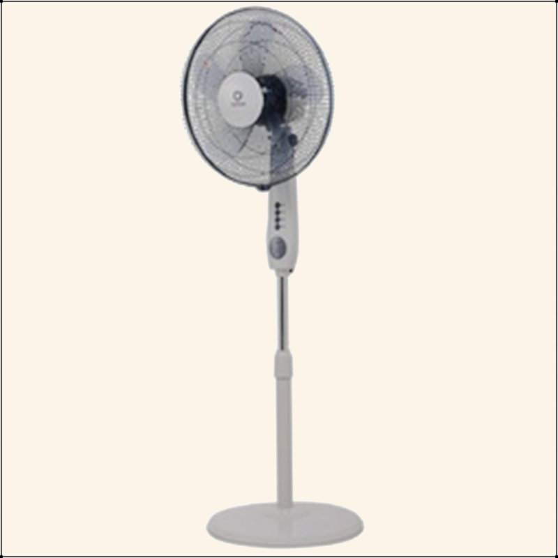 Ventilateur sur pied à télécommande 3 modes 15 pouces 5 pales