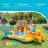Intex: Dinosaur Inflatable Play Center - Kids Waterslide Playground, Built-In Water Spraying Palm Tree & Waterfall, 8ft 2in x 6ft 3in x 3ft 7in, Suitable For Children Ages 2+