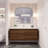 Azden 60" Wall-Mounted Single Bathroom Vanity Set-1067530177