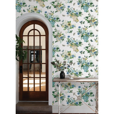 Papier peint floral
