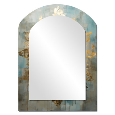 Zen Meditation Position I - Traditional Arch Wall Mirror