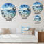 Beach Photo Reverie I - Horloge murale nautique et de plage-93397644