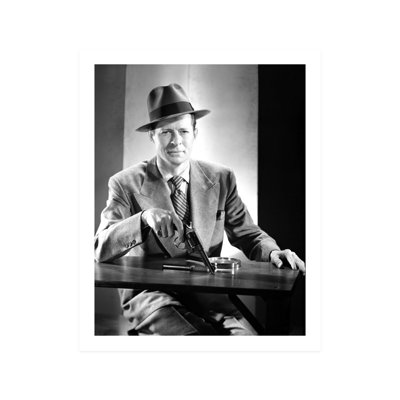 Portrait of Morgan Conway in Dick Tracy  Unframed Photograph
