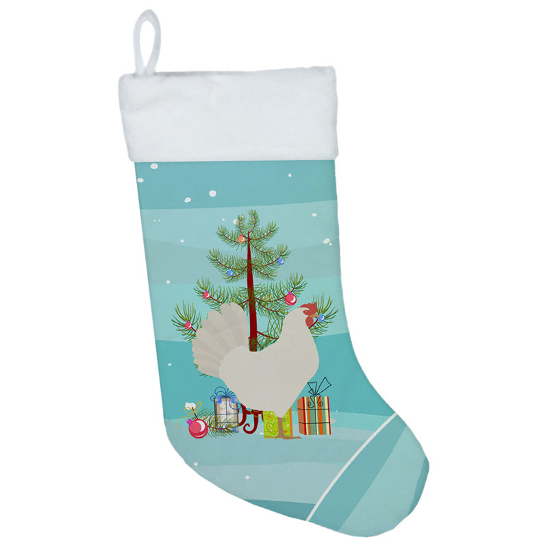 Leghorn Chicken Christmas Stocking
