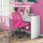 Chaise de bureau ergonomique à hauteur réglable pour enfants avec roulettes Costway-100559565