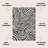 Maribo High-Low Abstract Groovy Striped Black/White Rug-743853329