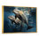 Blue Dancing Dolphines I - animaux, art des dauphins
