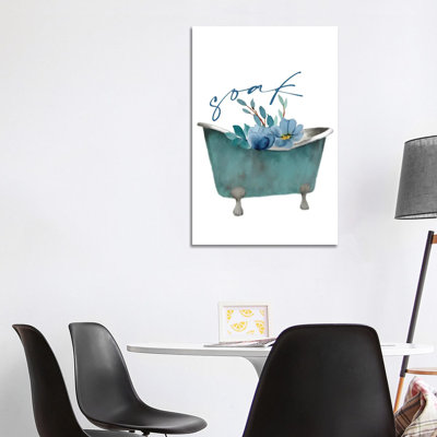 French Blue IV by Kimberly Allen - Wrapped Canvas Print