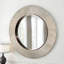 Aubry Round Ribbed Mirror Bevelled-1864544883