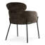 Ensemble de table de salle à manger extensible ronde à ovale avec fauteuils rembourrés-133071002-133071003