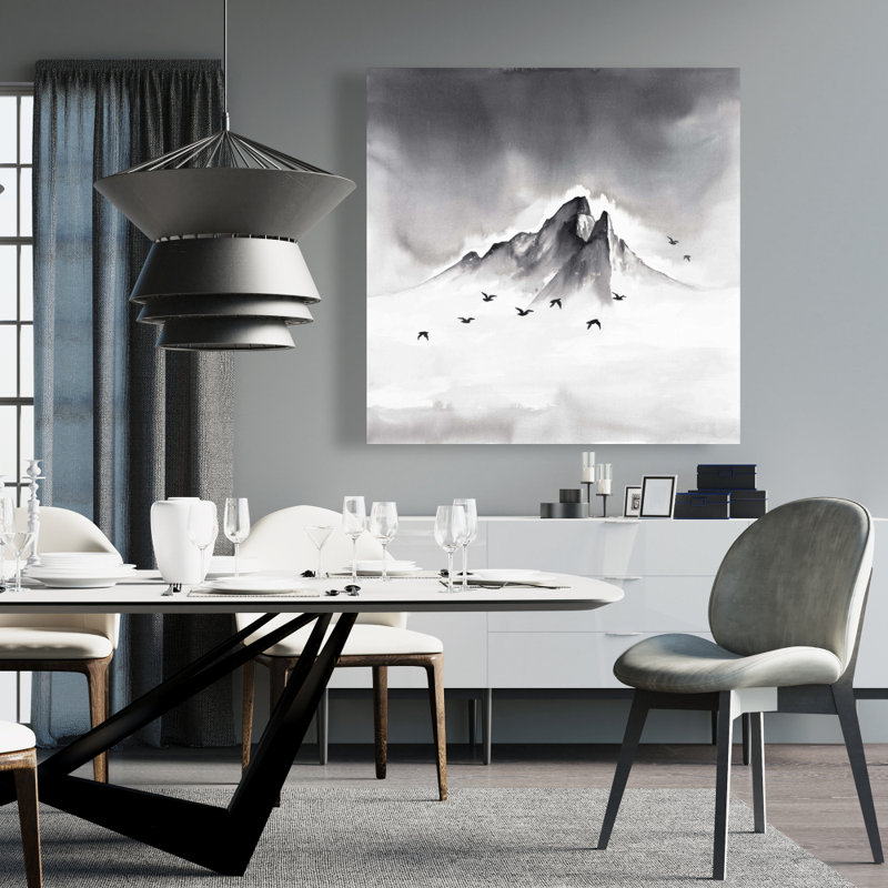 Mountain Mountain - Toile de chambre à coucher minimaliste pour la décoration intérieure