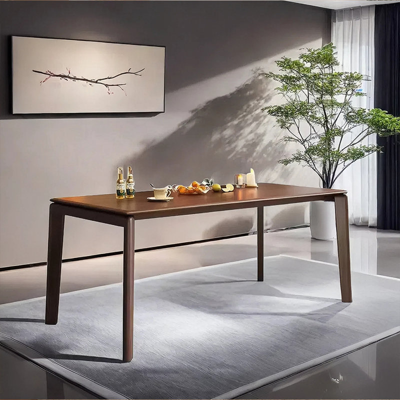 Table de salle à manger Tench, H 29,52 po x L 78,74 po x l 35,43 po