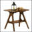 Maurreen Wood Shelf End Table-736990513