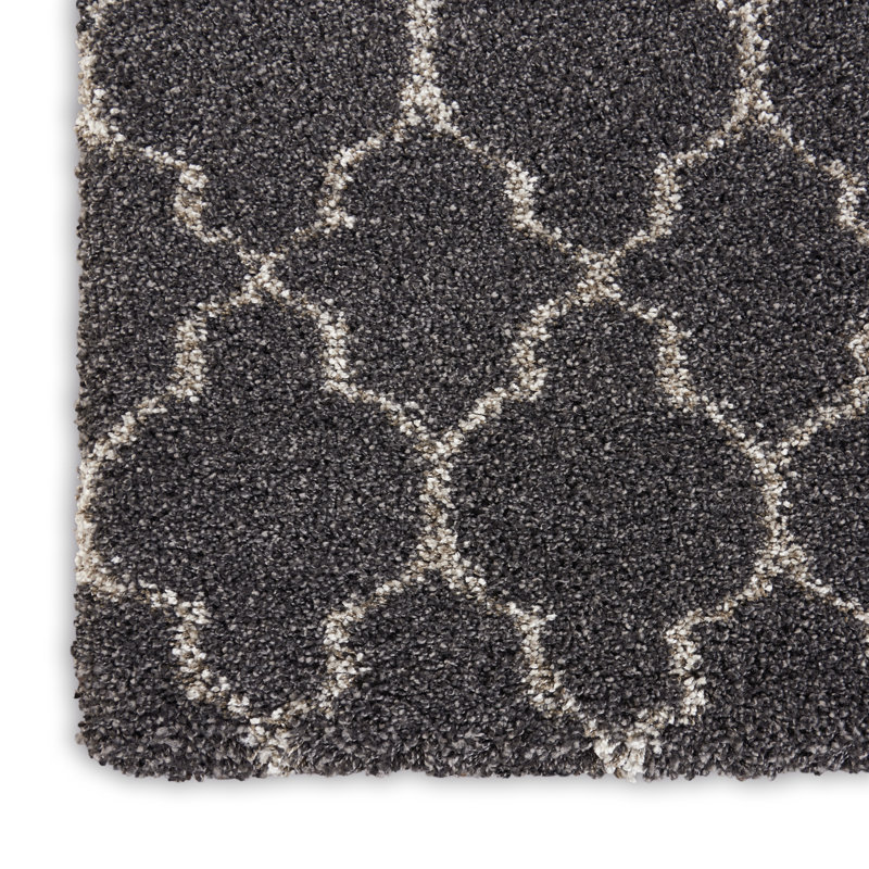 Tapis marocain à poils longs Sigrid, Rectangle 3 pi 11 po x 5 pi 11 po