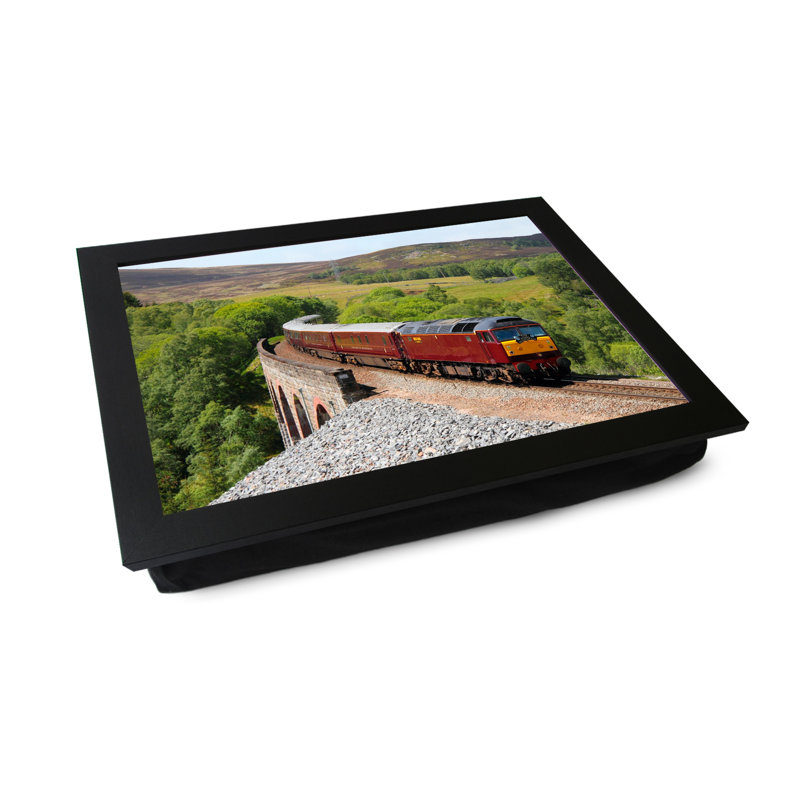 Shirlene Wood Tray, Black