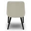 Chaise d'appoint rembourrée en bois massif Bremment-725599086