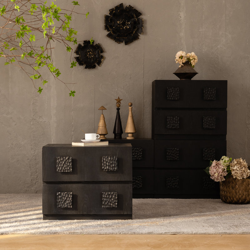 Brookly 24 po Armoire Indsutrial, Noir