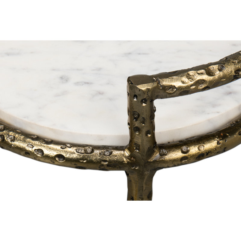 Gibson Marble Top End Table