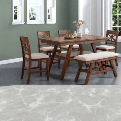 Pièces ensembles de tables de salle à manger en bois (doit inclure la table et la chaise) avec rangement