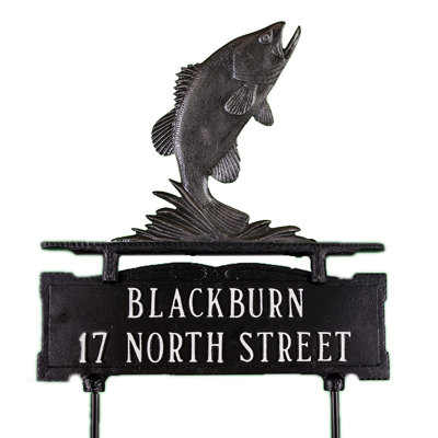 2-Line Lawn Address Sign